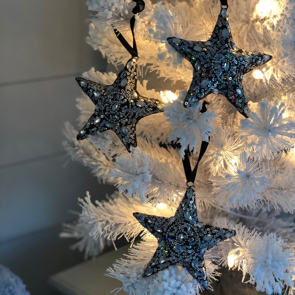 Set of 3 Starfish Ornaments